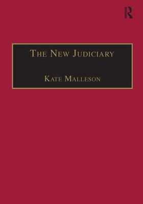 Malleson | The New Judiciary | Buch | 978-1-84014-077-4 | sack.de