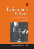 Earle |  Epistolary Selves | Buch |  Sack Fachmedien