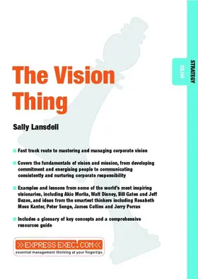 Lansdell |  The Vision Thing | Buch |  Sack Fachmedien