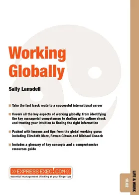 Lansdell |  Working Globally | Buch |  Sack Fachmedien