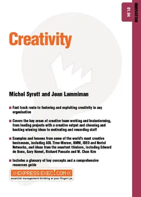 Syrett / Lammiman |  Creativity | Buch |  Sack Fachmedien