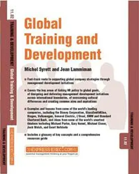 Syrett / Lammiman |  Global Training and Development | eBook | Sack Fachmedien