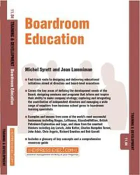 Syrett / Lammiman |  Boardroom Education | eBook | Sack Fachmedien