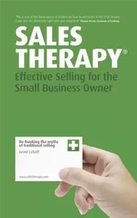 Leboff |  Sales Therapy | eBook | Sack Fachmedien