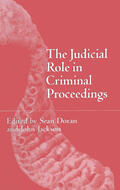 Doran / Jackson |  Judicial Role in Criminal Proceedings | Buch |  Sack Fachmedien