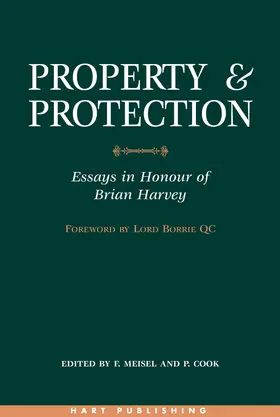 Meisel / Cook |  Property and Protection | Buch |  Sack Fachmedien