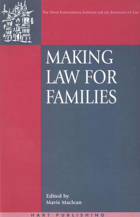 Maclean | Making Law for Families | Buch | 978-1-84113-205-1 | sack.de