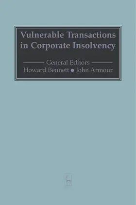 Bennett / Armour |  Vulnerable Transactions in Corporate Insolvency | Buch |  Sack Fachmedien