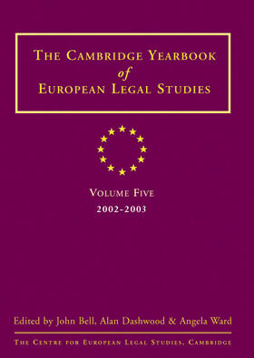 Bell / Dashwood / Spencer | Cambridge Yearbook of European Legal Studies Vol 5, 2002-2003 | Buch | 978-1-84113-361-4 | sack.de