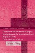 Murray |  Role of National Human Rights Institutions at the International and Regional Levels | Buch |  Sack Fachmedien