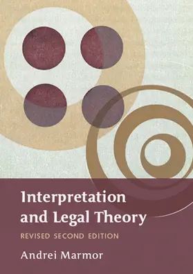 Marmor |  Interpretation and Legal Theory | Buch |  Sack Fachmedien