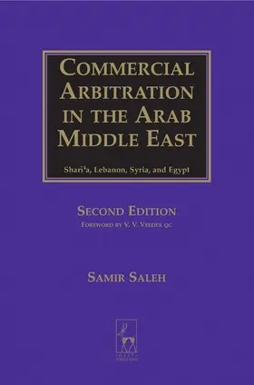 Saleh |  Commercial Arbitration in the Arab Middle East | Buch |  Sack Fachmedien