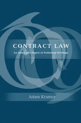 Kramer | Contract Law | Buch | 978-1-84113-574-8 | www.sack.de