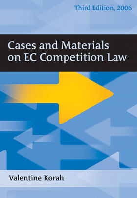 Korah | Cases and Materials on EC Competition Law | Buch | 978-1-84113-644-8 | www.sack.de