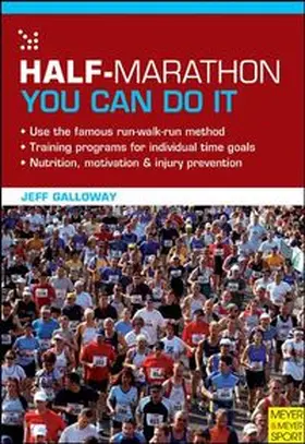 Galloway |  Half-Marathon – You Can Do It | Buch |  Sack Fachmedien