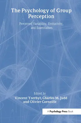 Yzerbyt / Judd / Corneille |  The Psychology of Group Perception | Buch |  Sack Fachmedien