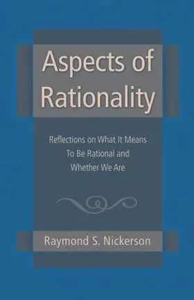 Nickerson |  Aspects of Rationality | Buch |  Sack Fachmedien