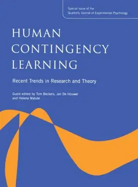 Beckers / De Houwer / Matute |  Human Contingency Learning | Buch |  Sack Fachmedien
