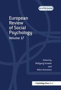Stroebe / Hewstone |  European Review of Social Psychology: Volume 17 | Buch |  Sack Fachmedien