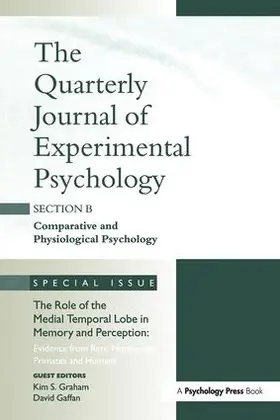 Graham / Gaffan |  The Role of Medial Temporal Lobe in Memory and Perception | Buch |  Sack Fachmedien