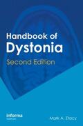 Stacy |  Handbook of Dystonia | Buch |  Sack Fachmedien