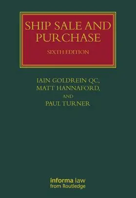 Goldrein / Hannaford / Turner |  Ship Sale and Purchase | Buch |  Sack Fachmedien