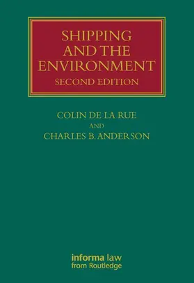 De La Rue / Anderson / Gaynor |  Shipping and the Environment | Buch |  Sack Fachmedien