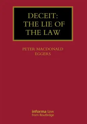 Macdonald Eggers |  Deceit: The Lie of the Law | Buch |  Sack Fachmedien