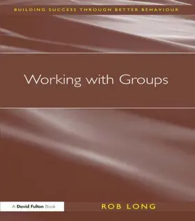 Long |  Working with Groups | Buch |  Sack Fachmedien