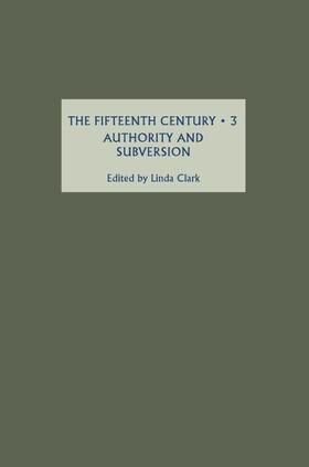 Clark |  The Fifteenth Century III | Buch |  Sack Fachmedien