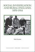 Freeman, Mark |  Social Investigation and Rural England, 1870-1914 | Buch |  Sack Fachmedien