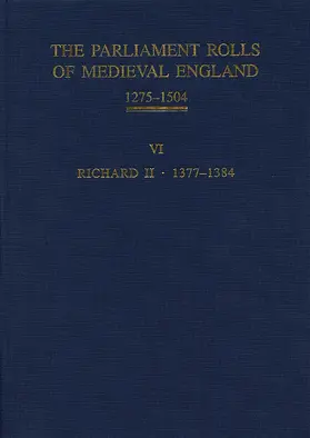 Martin / Given-Wilson |  The Parliament Rolls of Medieval England, 1275-1504 | Buch |  Sack Fachmedien