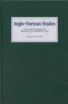 Bates |  Anglo-Norman Studies XXXV | Buch |  Sack Fachmedien