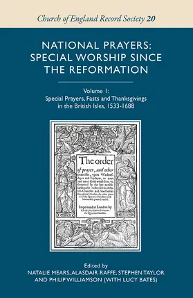 Williamson |  National Prayers: Special Worship Since the Reformation | Buch |  Sack Fachmedien