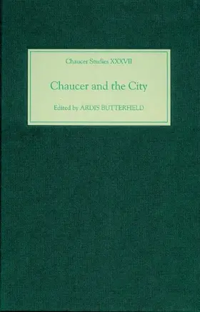 Butterfield |  Chaucer and the City | Buch |  Sack Fachmedien
