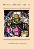 Carpenter / Dutton / Twycross |  Medieval English Theatre 41 | Buch |  Sack Fachmedien