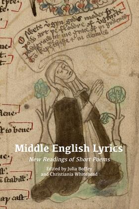Whitehead / Boffey |  Middle English Lyrics | Buch |  Sack Fachmedien