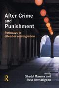 Maruna / Immarigeon |  After Crime and Punishment | Buch |  Sack Fachmedien