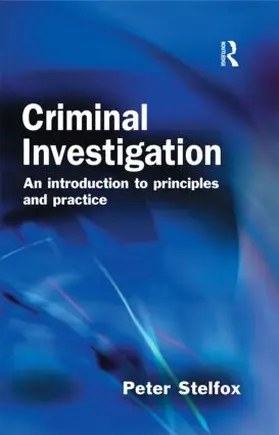 Stelfox |  Criminal Investigation | Buch |  Sack Fachmedien