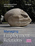 Gennard / Judge |  Managing Employment Relations | Buch |  Sack Fachmedien