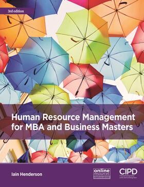 Henderson | Human Resource Management for MBA and Business Masters | Buch | 978-1-84398-442-9 | sack.de