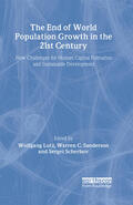 Sanderson / Lutz / Scherbov |  The End of World Population Growth in the 21st Century | Buch |  Sack Fachmedien