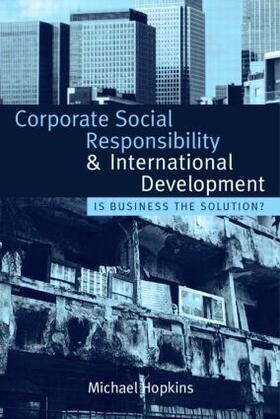 Hopkins |  Corporate Social Responsibility and International Development | Buch |  Sack Fachmedien