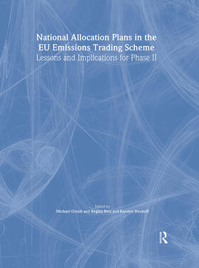 Grubb / Betz / Neuhoff |  National Allocation Plans in the EU Emissions Trading Scheme | Buch |  Sack Fachmedien