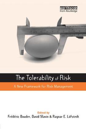 Bouder / Slavin |  The Tolerability of Risk | Buch |  Sack Fachmedien