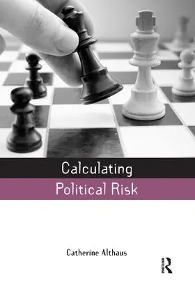 Althaus |  Calculating Political Risk | Buch |  Sack Fachmedien