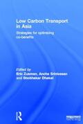 Zusman / Srinivasan / Dhakal |  Low Carbon Transport in Asia | Buch |  Sack Fachmedien