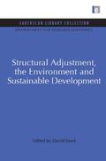 Reed |  Structural Adjustment, the Environment and Sustainable Development | Buch |  Sack Fachmedien
