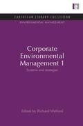 Welford |  Corporate Environmental Management 1 | Buch |  Sack Fachmedien