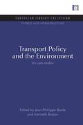 Button / Barde |  Transport Policy and the Environment | Buch |  Sack Fachmedien